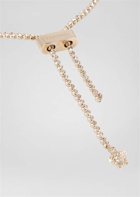 versace medusa lock lariat necklace|Medusa '95 Pendant Necklace .